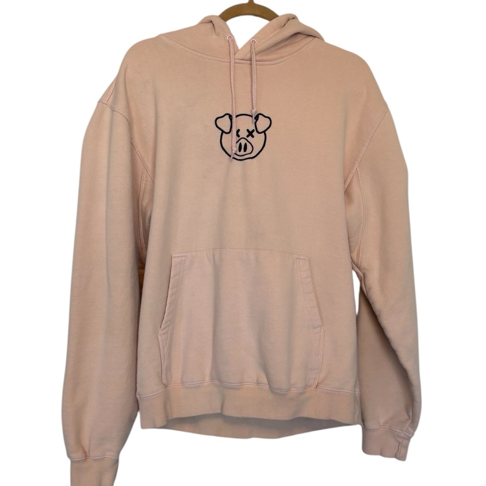 Shane Dawson Pig Hoodie Embroidered Killer Merch Jeffrey Star Size M Pink